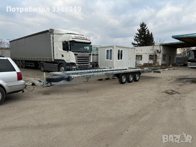 Двойни автоплатформи / 8.50м Х 2.10м / 2720кг полезен товар, снимка 4 - Ремаркета - 44590684