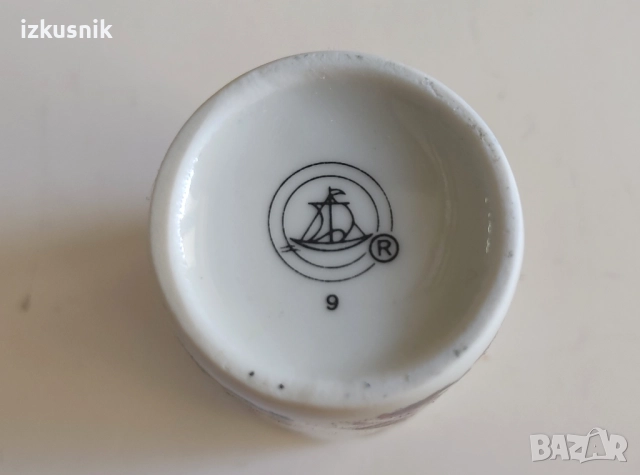 Ретро баварски чашки Jahreszeiten /„Четири сезона“/, снимка 4 - Колекции - 52415616