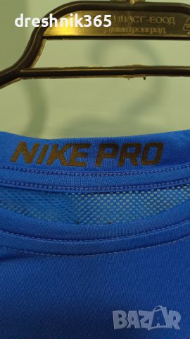  NIKE Pro Блуза/Мъжка С/М, снимка 4 - Спортни дрехи, екипи - 42788928