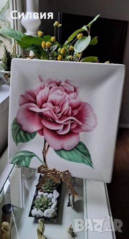 Ретро чиния/ плато 