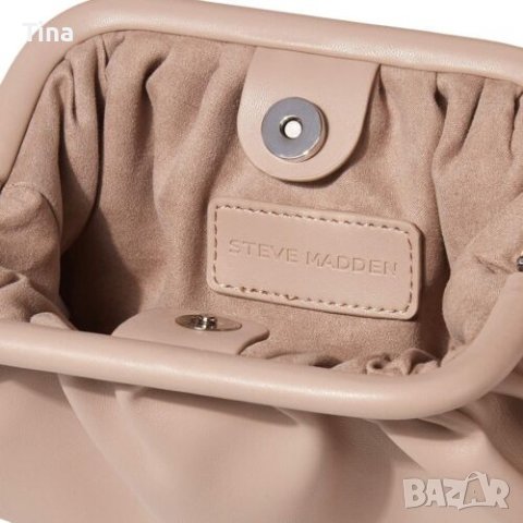 Steve Madden Nikki Clutch Crossbody-малка дамска чанта в розово, снимка 2 - Чанти - 39253017