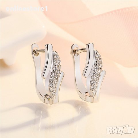 Сребърни обеци 925 - Тереза Код: BX517