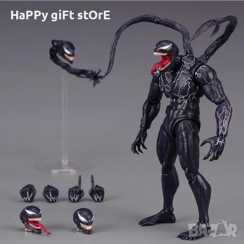 Статуетка Marvel: Spider-Man - Venom (Hero Collector), екшън фигура 20 cm , снимка 2 - Фигурки - 47500142