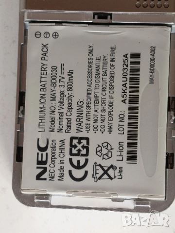 Телефон NEC N343i, снимка 6 - Други - 51784606