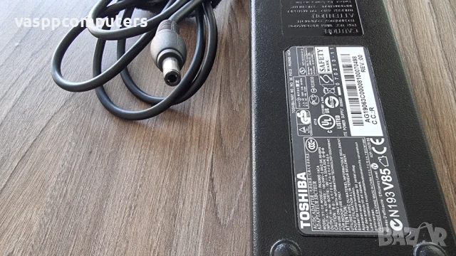 Оригинален Захранващ Адаптер, зарядно Toshiba 120W 19V/6,32A, снимка 2 - Лаптоп аксесоари - 50450545