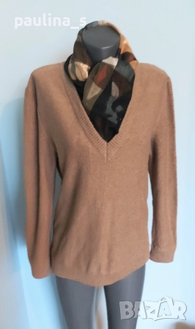 Три различни броя / Дамски пуловер, памук, кашмир, мерино, снимка 10 - Блузи с дълъг ръкав и пуловери - 52301966