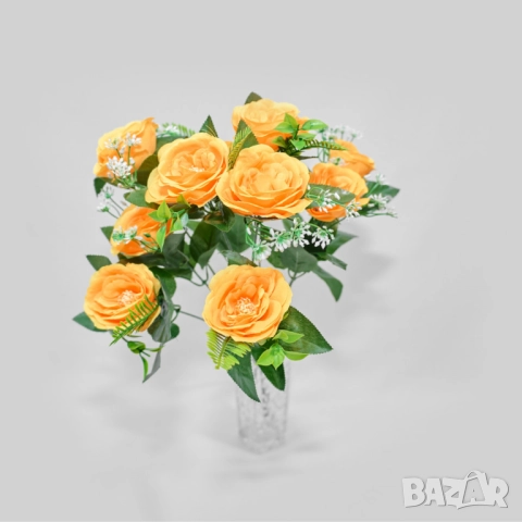 Изкуствени рози – Стилна и трайна декорация в пет изящни цвята