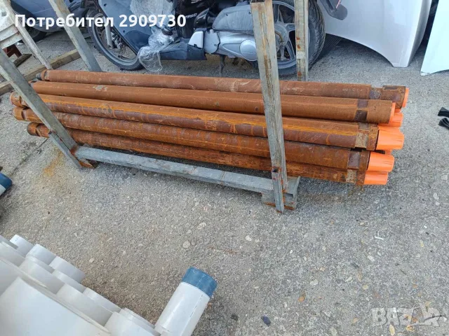 Употребявани сондажни лостове, щанги, тръби фи 89мм