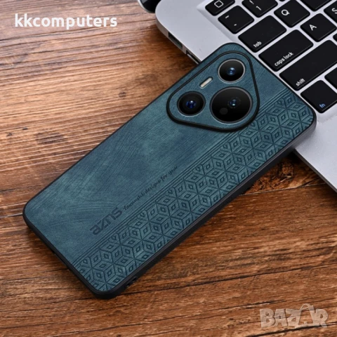 Huawei Pura 70 Pro / 70 Pro+ AZNS Удароустойчив Кожен Калъф и Протектор, снимка 2 - Калъфи, кейсове - 51400527