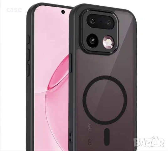 Realme 16 pro ,16 pro + удароустойчив кейс с Magsafe безжично зареждане Ново