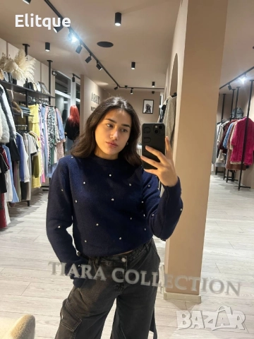 блузи с камъни , снимка 5 - Блузи с дълъг ръкав и пуловери - 52510216