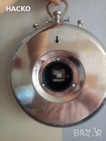 Голям СТАР Стенен ЧАСОВНИК с Кварцов Механизъм, снимка 7 - Антикварни и старинни предмети - 51811141