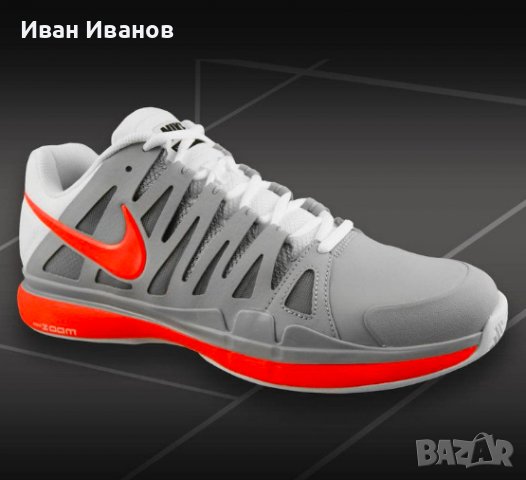 тенис маратонки Nike Zoom Vapor 9 Tour Clay номер 42-42,5 в Маратонки в гр.  Русе - ID36865852 — Bazar.bg