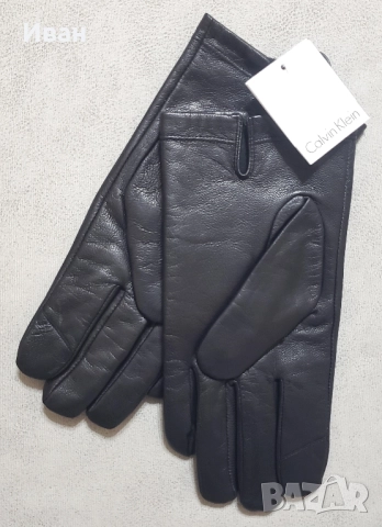 Нови кожени ръкавици  Calvin Klein, снимка 3 - Ръкавици - 52975616