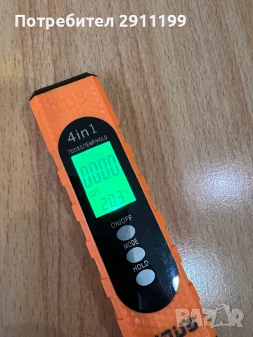 Комплект TDS метър и pH метър, снимка 4 - Друга електроника - 49592558