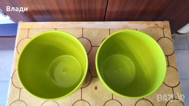 Кашпа - зелена, немска, снимка 14 - Стайни растения - 54339427