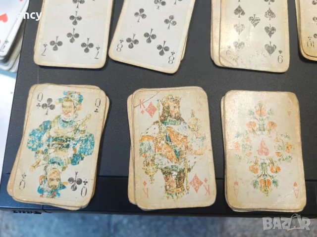 Три чифта стари немски карти , снимка 5 - Колекции - 48298377