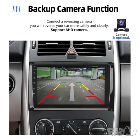 Mercedes Benz A/B Class W169 W639 W245 Vito 9” 2-DIN мултимедия с Android’14 6/128GB , снимка 10 - Аксесоари и консумативи - 53053862