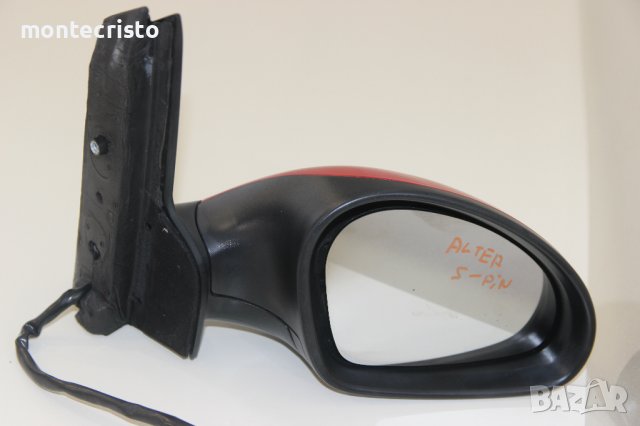 Дясно електрическо огледало Seat Altea (2005-2015г.) 5 пина / Сеат Алтеа / 🔴Цвят: Червен