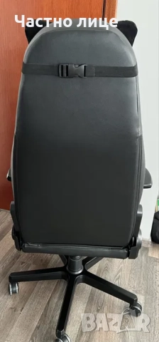 Стол noblechairs еко кожа черен, снимка 7 - Столове - 51626161
