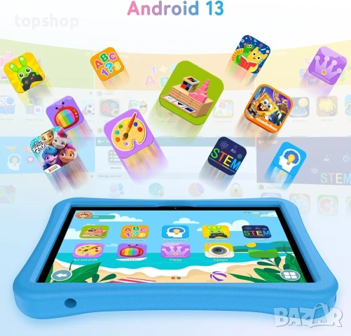 ЧИСТО НОВ ЗАПЕЧАТАН Детски Таблет UMIDIGI G5 Kids – 10.1", 128GB, 8GB RAM, SIM, Родителски Контрол, снимка 4 - Таблети - 54316554