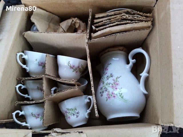 Български сервиз за чай - нов !