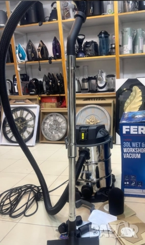 Stark’s IVC30 – Прахосмукачка 3 в 1 за сухо и мокро почистване с обдухване, 1500W и 30L резервоар