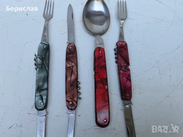 Сгъваеми туристически ножчета - български, снимка 6 - Ножове - 56466457