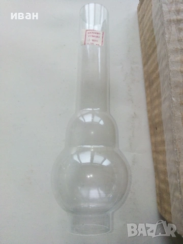 Стъкло /шише/ за газена лампа № 8, снимка 2 - Антикварни и старинни предмети - 53222671