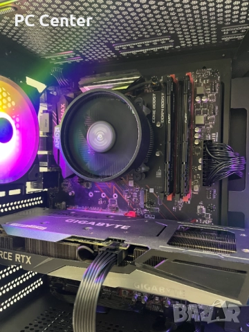 Геймърски компютър AMD Ryzen 5 5500, RTX 3060 12GB, 16GB ram, снимка 3 - Геймърски - 52582366