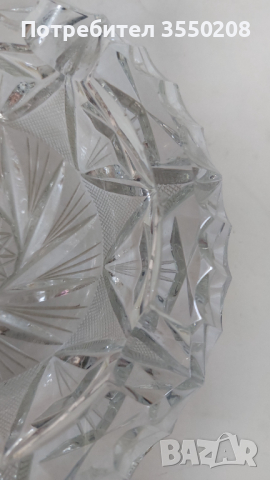 Кристален пепелник, снимка 3 - Аксесоари за кухня - 44729550