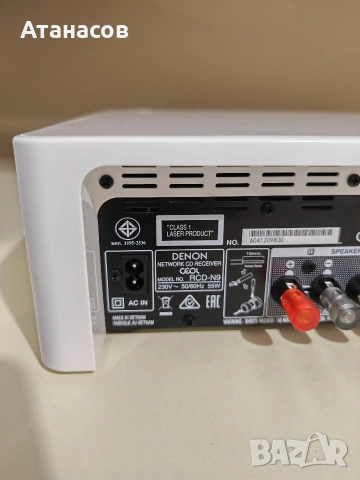 Denon Ceol RCD N9 2X65W аудиосистема с Bluetooth Wi-Fi USB Network , снимка 6 - Аудиосистеми - 52807391