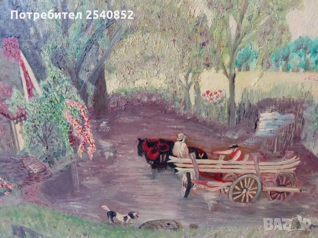 Картина , снимка 4 - Антикварни и старинни предмети - 35019717