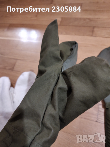 Брезентови ръкавици с подплата, снимка 3 - Екипировка - 44519175