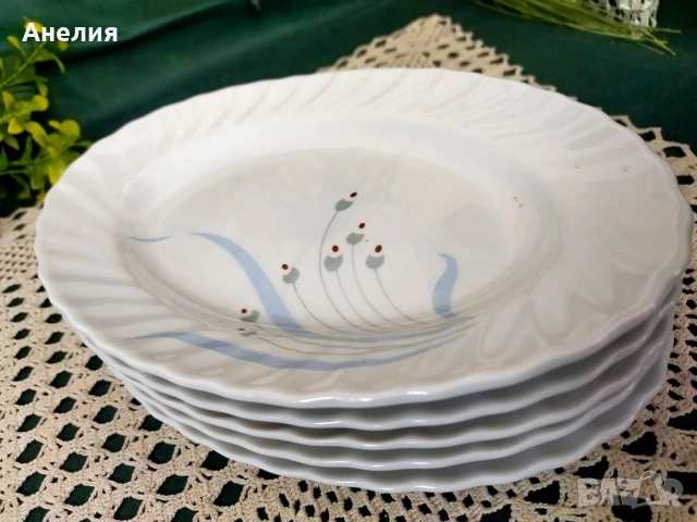 Китка Нови пазар елипса 5 броя , снимка 2 - Чинии - 54188207