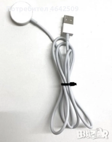 Оригинално USB зарядно за часовник iWatch Apple Watch, снимка 3 - Смарт гривни - 52429285