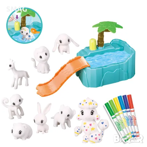 Рисувам животни с миещи се маркери S_1246764, снимка 2 - Образователни игри - 49254377