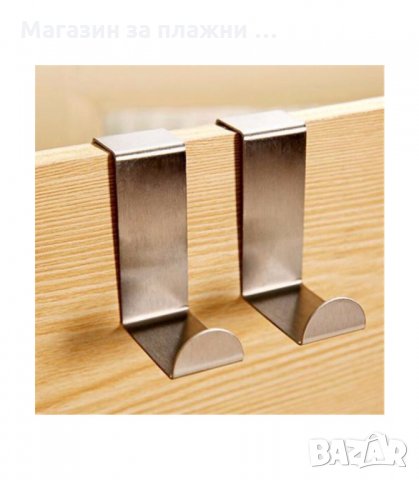 СТОМАНЕНА ЗАКАЧАЛКА ЗА ВРАТА, ЧЕКМЕДЖЕ ИЛИ ШКАФ - код 1836, снимка 5 - Други стоки за дома - 34241426