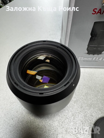 Обектив Samyang AF 85mm f1.4 Sony FE II, снимка 5 - Обективи и филтри - 52590377