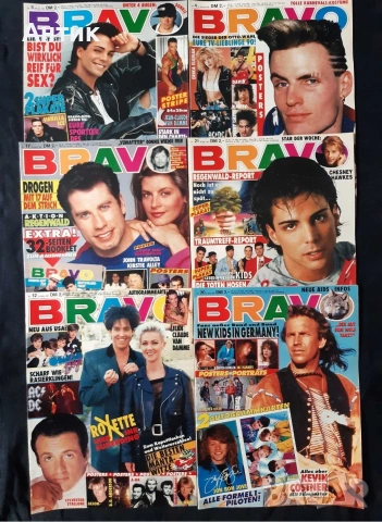 Колекция Стари Немски Списания BRAVO / POPCORN 175 Броя 1990 - 1994 год., снимка 11 - Колекции - 53142456