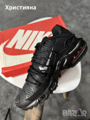 Nike Air Max Plus Utility Wolf Grey Black, снимка 3 - Маратонки - 56452312