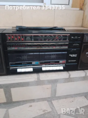 Радиокасетофон Шарп SHARP WF 371Z ВК made in gapan, снимка 14 - Радиокасетофони, транзистори - 48216631