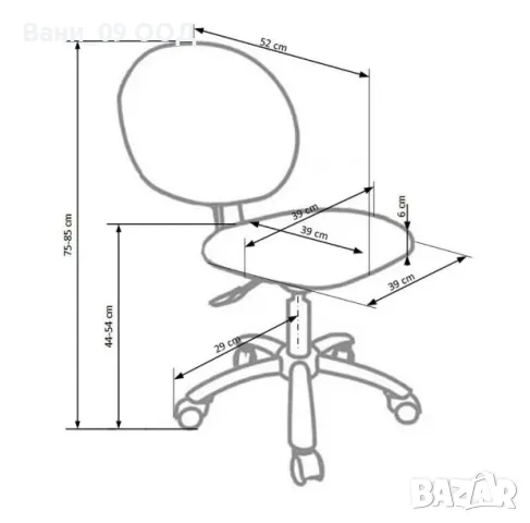 Детски стол "Футбол", снимка 2 - Столове - 50386821