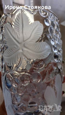 Кристална ваза , снимка 10 - Декорация за дома - 44817132