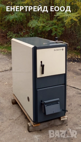 Чугунен котел на твърдо гориво Де Дитрих/De Dietrich 50 kW , снимка 4 - Отоплителни печки - 52153129
