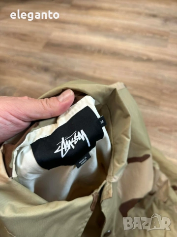 Мъжко яке Stussy Desert Camo Coach . Rain waterproof Jacket , M размер, снимка 6 - Якета - 54203757