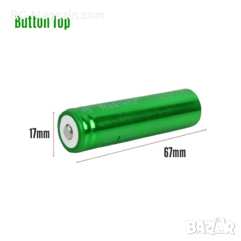 Акумулаторна литиева батерия 18650 8000mAh 3.7V Rakieta презареждаща се за фенри прожектори челник, снимка 4 - Друга електроника - 51102818