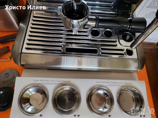 Кафемашина SAGE the Barista Touch Еспресо машина с дисплей, снимка 17 - Кафемашини - 50820310
