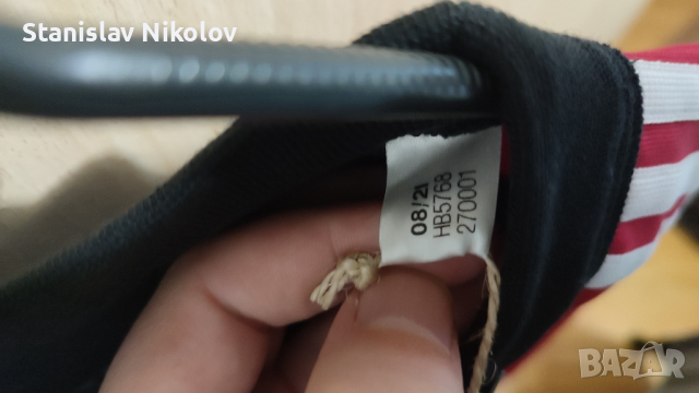 Футболна блуза Ajax Amsterdam x Adidas 21/22, Size L, снимка 7 - Спортни дрехи, екипи - 44781541