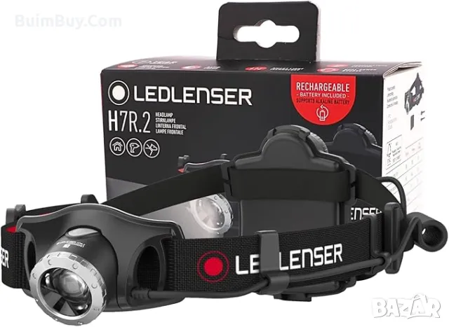 Челник LED Lenser H7R.2 Box, черен
